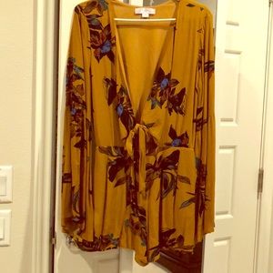 Beautiful floral romper